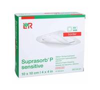 Suprasorb P Sensitive Border Pansement 10x10cm 10 Unités