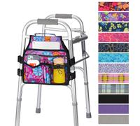 supregear Côté Marcheur Sac, Sac d'accès Latéral Walker Pochette Organisateur avec Poignée Accessoire Multifonctionnel pour la Plupart des Marcheurs avec Barre Latérale, Facile à Installer et Léger