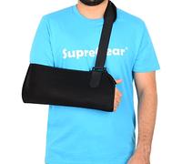 supregear Écharpe de Bras Épaule, Légèr Réglable en Maille pour Immobiliser des Rotateurs pour les Blessures à L'épaule, Os Cassés et Fracturés, Convient aux Hommes et Femmes des Bras Gauche Droit, L