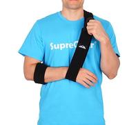 supregear Écharpe de Bras, Réglable D'épaule Attelle D'immobilisation Coiffe des Rotateurs Léger Support de Bras Swathe pour 'Épaule Blessé, Os Cassés/Fracturés, Bras Gauche et Droit Hommes et Femmes