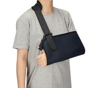 supregear Écharpe de Bras, Sangle de Soutien Ajustable pour Manguito Rotador, Blessures à l'Épaule, Fractures, Attelle en Maille pour Bras, Poignet, Coude, Bras Gauche/Droit, Hommes/Femmes