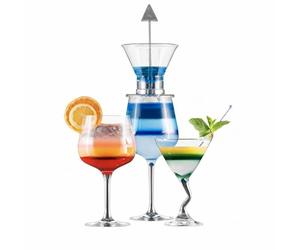 Suprême Cocktail - Appareil à Cocktail Transparent - Cocktails en Étages