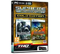 SUPREME COMMANDER GOLD VF (SUP COM + FORGED ALIANCE PC NEUF THQNordic