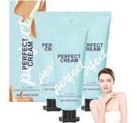Supreme Creme All-Over Complexion Perfector,Cc Cream Body Coverage Perfector, Long Lasting Cc Cream Foundation, Evens Skin Toneand Light Foundation,Waterproof&Transfer (3 Pcs)