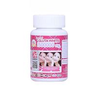 Supreme Gluta White 1500000mg for Skin Whitening, Skin Moisturizer, Collagen Stimulator Healthy Blood Circulation Remove Dark Spots & Acne Scars L-Glutathione 30 Softgels (Pack of 1)