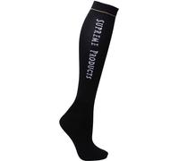 Supreme Products - Chaussettes "Thin Show" pour enfants BZ4514 (25 EU - 31 EU) (Noir)