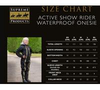Supreme Products - "Show Rider" combinaison de neige pour enfants - Active BZ4854 (S) (Noir)