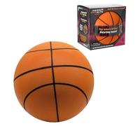 Supreme Silent Sports Ballon de basket-ball en mousse silencieux de qualité supérieure pour l'intérieur, pour l'entraînement, la dribble et le jeu, cadeau pour tous les âges, garçons et filles, ne