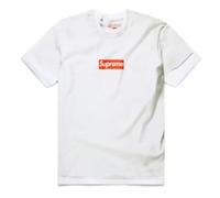 Supreme - Tee-shirt Blanc Box Logo MM6 Maison Margiela - Homme - Tops - Blanc - Taille: S
