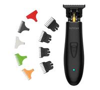 Supreme Trimmer T Shaper ST5190 Tondeuse à barbe et à cheveux silencieuse sans fil pour homme | Autonomie de 120 minutes, faible bruit, lame DLC zéro espace | Idéale pour les peaux sensibles, les
