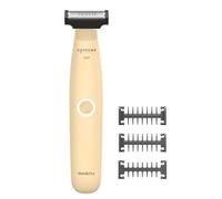 Supreme Trimmer Testii STH120 Tondeuse de bikini électrique sans fil humide et sèche pour zones sensibles, lames en céramique sans danger pour la peau, épilation du corps de la tête aux pieds