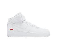 Supreme x Nike Air Force 1 Mid Box Logo - Triple White