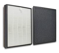 Supremery Kit de filtres de rechange pour purificateur d'air compatible avec Philips AC3256/10, AC3259/10 et AC4550/10 - Filtre HEPA et charbon actif - Alternative aux filtres FY3432/10 et FY3433/10