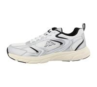 Supremo - Kappa Homme 95k0511002 Basket, Blanc/Argent, 42 EU