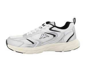 Supremo - Kappa Homme 95k0511002 Basket, Blanc/Argent, 42 EU