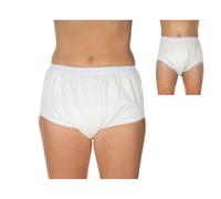 Suprima 1204 Culotte plastique fermée unisexe - PU (Polyuréthane) - Couleur blanc - Taille 40 - 1 pièce