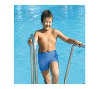 suprima 1522 Short de bain pour garçon - Slip de protection intégré - Couleur bleu - Taille 152 - 1 pièce