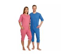 suprima 4080 - Combinaison de soins courte - Taille L - Couleur bleuet - 1 pièce