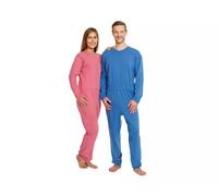 suprima 4706 - Grenouillère unisexe longue - Taille S - Couleur bleuet - 1 pièce