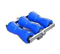 SUPROD Bascule à Rouleau de quille Bascule de Mise à l'eau Aide à la Mise à l'eau remorque pour Bateau Aide au Chargement polyuréthane RKKEZ-A-3-TPU