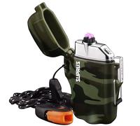 SUPRUS Briquet Plasma, avec boîtier étanche IPX-7 et Insert, 2 en 1