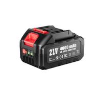 Supstable Batterie rechargeable d'origine 21 V 4000 mAh (Li-Ion, 21 V, 1 x 4000 mAh, compatible avec toutes les tronçonneuses Supstable Tronçonneuse)