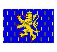 Supstick Autocollant Stickers Drapeau de département région française Bourgogne franche comté Format 15x10cm