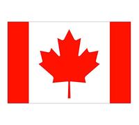 Supstick Autocollant Stickers Drapeau de Pays Nation Canada Format 15x10cm