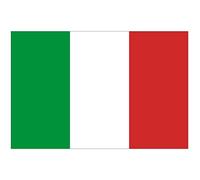 Supstick Lot de 8 Autocollants Stickers Drapeau de Pays Nation Italie Format 3x2cm
