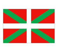 Supstick Lot de 8 Autocollants Stickers Drapeau de région française Pays-Basque Format 3x2cm