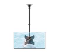 suptek Support de Plafond pour la Plupart des écrans LCD LED Plasma de 23 à 43" avec VESA Max 200 x 200 mm Charge jusqu'à 35 kg Hauteur réglable Support Mural TV MC3260