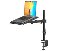suptek Support écran PC avec Plateau pour Ordinateur Portable, Support Moniteur pour écran LCD/LED Pouces - Supports et Rehausseurs D'écran Accessoire Bureau, Mural MD6421TP004