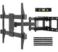 suptek Support Mural TV, Support TV Mural Orientable et Inclinable pour TV Plat et Incurvé LCD LED 32-84 Pouces, Robuste Bras Television Mural jusqu'à 60KG,Accroche TV Mural Max. VESA 600x400mm MA01A