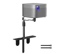 Suptek Support Vidéoprojecteur à Pince Hauteur et Angle Réglables | Support Universel Stable pour Lit, Canapé, Table avec Filetage 1/4" - Compatible avec la Plupart des Projecteurs Home Cinéma