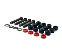 suptek Vis M8 pour téléviseur Samsung, vis de fixation TV M8x45mm avec rondelles, vis et entretoises pour l'installation murale du téléviseur (YF-UVSP3)