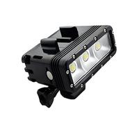 Suptig Lampe de plongée pour GoPro Hero10/Hero 9/Hero8/Hero7/Hero 6 Hero5/5S/4/4S/3+/3/2 SJCAM et caméras d'action AKASO