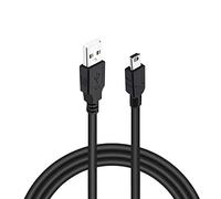 Suptig Lot de 2 câbles de charge mini USB compatible avec hero 4 silver et black et 3 autres modèles Silver et Black et White