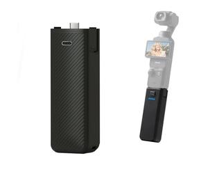 Suptig Poignée de chargeur de batterie compatible avec DJI Pocket 3, GoPro, Insta 360, Akaso, téléphone, appareil photo numérique