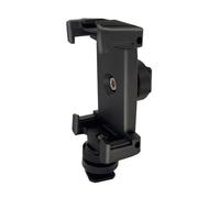Suptig Support de banque d'alimentation réglable avec 2 supports de griffe pour appareil photo, support de téléphone.