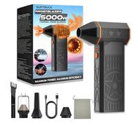 Suptruck Frostblazer Souffleuse à Neige Thermique, dégivreur à air Chaud Portable 5000 W avec Technologie Turbine et Accessoire aspirateur, dégivrage et déneigement (Vacuum Cleaner Model)