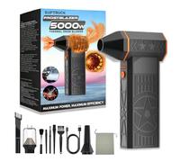 Suptruck Frostblazer Souffleuse à Neige Thermique, dégivreur à air Chaud Portable 5000 W avec Technologie Turbine et Accessoire aspirateur, dégivrage et déneigement (Set Model)