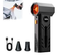 Suptruck Frostblazer Souffleuse à neige thermique portable 5 000 W avec technologie de turbine efficace, portable pour dégivrage de pare-brise de voiture, déneigement (noir)