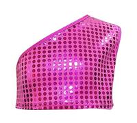 SUPTTING Haut unisexe, accrocheur, sans manches, léger, débardeur, futuriste, cyberpunk, effet irisé, motif géométrique, tenue de scène, tenue de carnaval, pour les spectacles sur scène