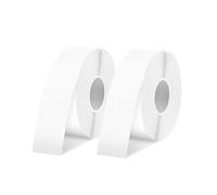 Supvan E10 Étiquettes Thermiques Autocollantes, 15mm x 6 m, 2 Rouleaux, pour la Maison, le Bureau (Blanc)