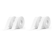 SUPVAN KATASYMBOL E10/E11/E16 2 Rouleaux d'Étiquettes Autocollantes Thermiques ÉTENDUES | 15 mm x 6 m/Rouleau | Noir sur Blanc (Lot de 2)