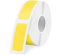 SUPVAN KATASYMBOL E10/E11/E16 Étiquettes Autocollantes Thermiques ÉTENDUES | 12 mm x 30 mm | 220 Pièces/Rouleau | Noir sur Jaune