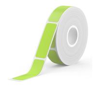 SUPVAN KATASYMBOL E10/E11/E16 Étiquettes Autocollantes Thermiques ÉTENDUES | 12 mm x 40 mm | 170 Pièces/Rouleau | Noir sur Vert