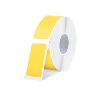 SUPVAN KATASYMBOL E10/E11/E16 Étiquettes Autocollantes Thermiques ÉTENDUES | 14 mm x 30 mm | 220 Pièces/Rouleau | Noir sur Jaune