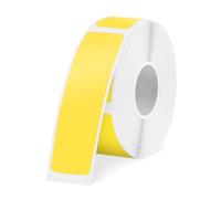 SUPVAN KATASYMBOL E10/E11/E16 Étiquettes Autocollantes Thermiques ÉTENDUES | 14 mm x 50 mm | 140 Pièces/Rouleau | Noir sur Jaune