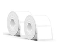 SUPVAN KATASYMBOL T50M Pro 2 Rouleaux d'étiquettes Thermiques Autocollantes Imperméables, 40 mm x 30 mm, 2 Rouleaux, 250 Pièces/Rouleau, Noir sur Blanc